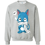 Sweatshirts Sport Grey / Small Happy Crewneck Sweatshirt