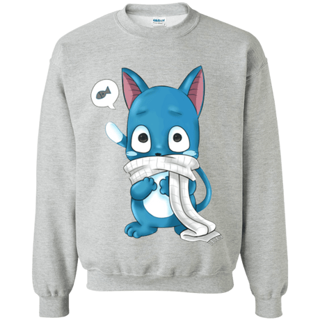 Sweatshirts Sport Grey / Small Happy Crewneck Sweatshirt