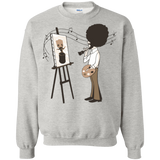 Sweatshirts Ash / Small Happy Little Tree Crewneck Sweatshirt