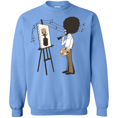 Sweatshirts Carolina Blue / Small Happy Little Tree Crewneck Sweatshirt