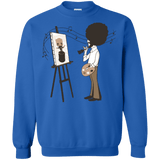 Sweatshirts Royal / Small Happy Little Tree Crewneck Sweatshirt