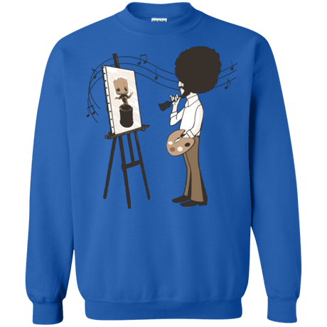 Sweatshirts Royal / Small Happy Little Tree Crewneck Sweatshirt