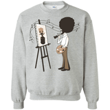 Sweatshirts Sport Grey / Small Happy Little Tree Crewneck Sweatshirt
