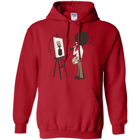 Sweatshirts Red / Small Happy Little Tree Pullover Hoodie
