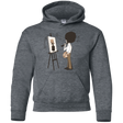 Sweatshirts Dark Heather / YS Happy Little Tree Youth Hoodie