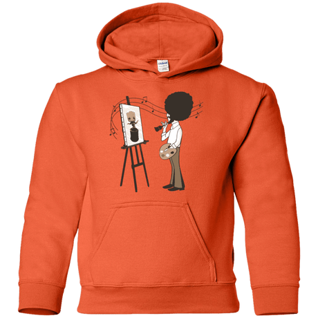 Sweatshirts Orange / YS Happy Little Tree Youth Hoodie