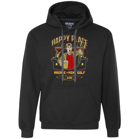 Sweatshirts Black / Small HAPPY PLACE Premium Fleece Hoodie