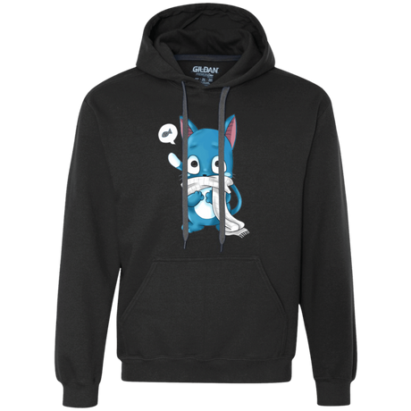 Sweatshirts Black / Small Happy Premium Fleece Hoodie