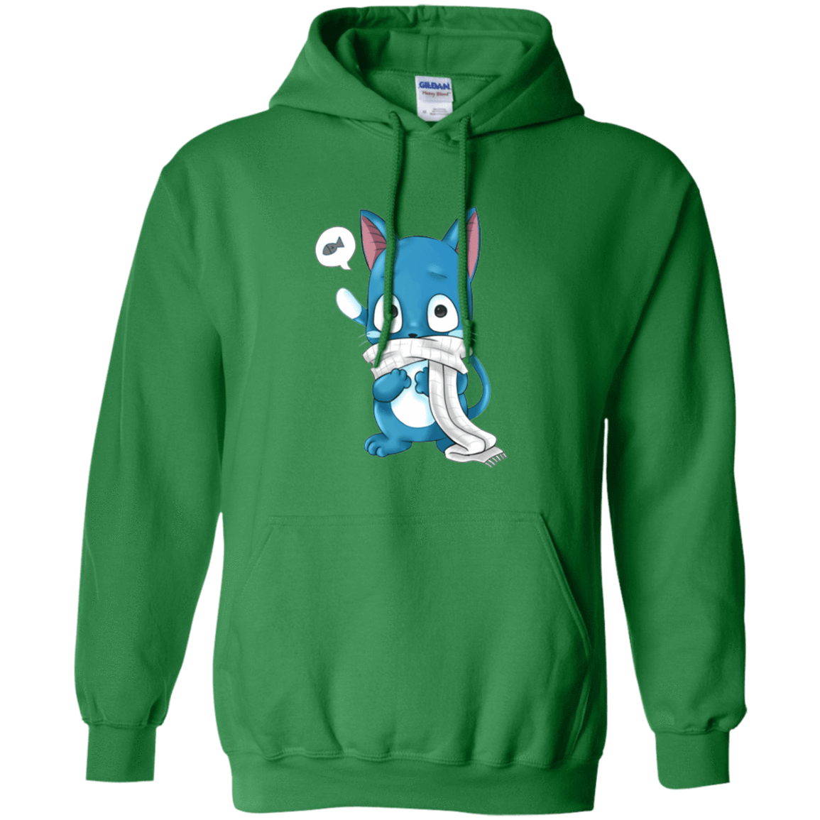 Sweatshirts Irish Green / Small Happy Pullover Hoodie