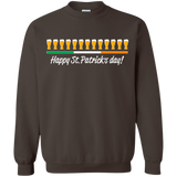 Sweatshirts Dark Chocolate / Small Happy St.Patricks Day Crewneck Sweatshirt