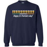 Sweatshirts Navy / Small Happy St.Patricks Day Crewneck Sweatshirt