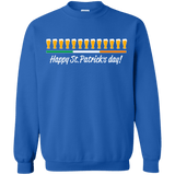 Sweatshirts Royal / Small Happy St.Patricks Day Crewneck Sweatshirt