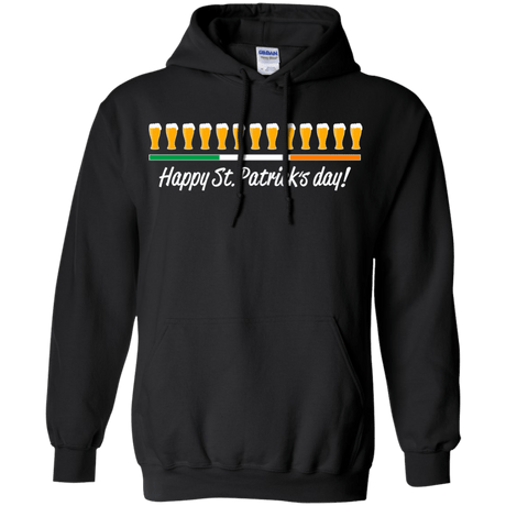 Sweatshirts Black / Small Happy St.Patricks Day Pullover Hoodie