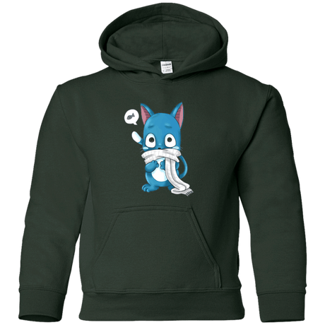 Sweatshirts Forest Green / YS Happy Youth Hoodie