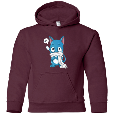 Sweatshirts Maroon / YS Happy Youth Hoodie