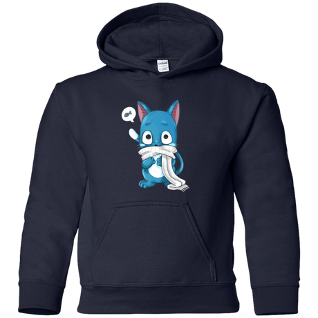 Sweatshirts Navy / YS Happy Youth Hoodie