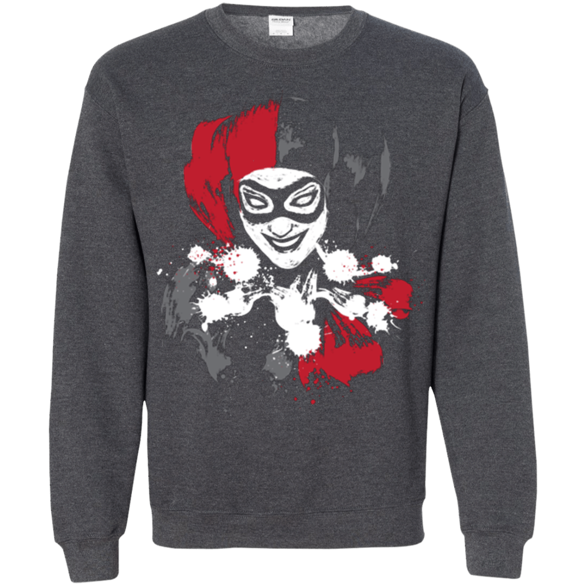 Sweatshirts Dark Heather / Small Harlequin Crewneck Sweatshirt