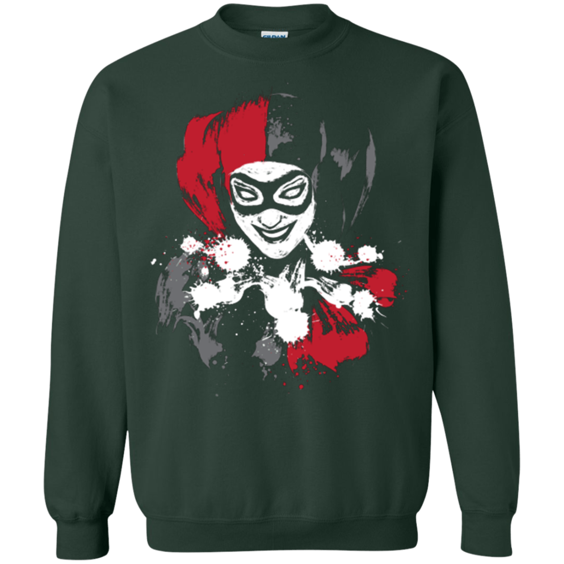 Sweatshirts Forest Green / Small Harlequin Crewneck Sweatshirt