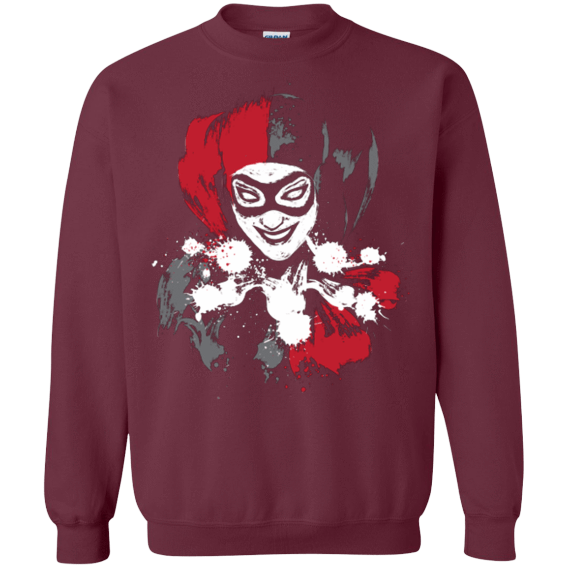 Sweatshirts Maroon / Small Harlequin Crewneck Sweatshirt