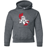 Sweatshirts Dark Heather / YS Harlequin Youth Hoodie