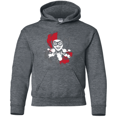 Sweatshirts Dark Heather / YS Harlequin Youth Hoodie