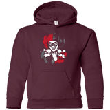 Sweatshirts Maroon / YS Harlequin Youth Hoodie
