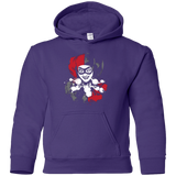 Sweatshirts Purple / YS Harlequin Youth Hoodie