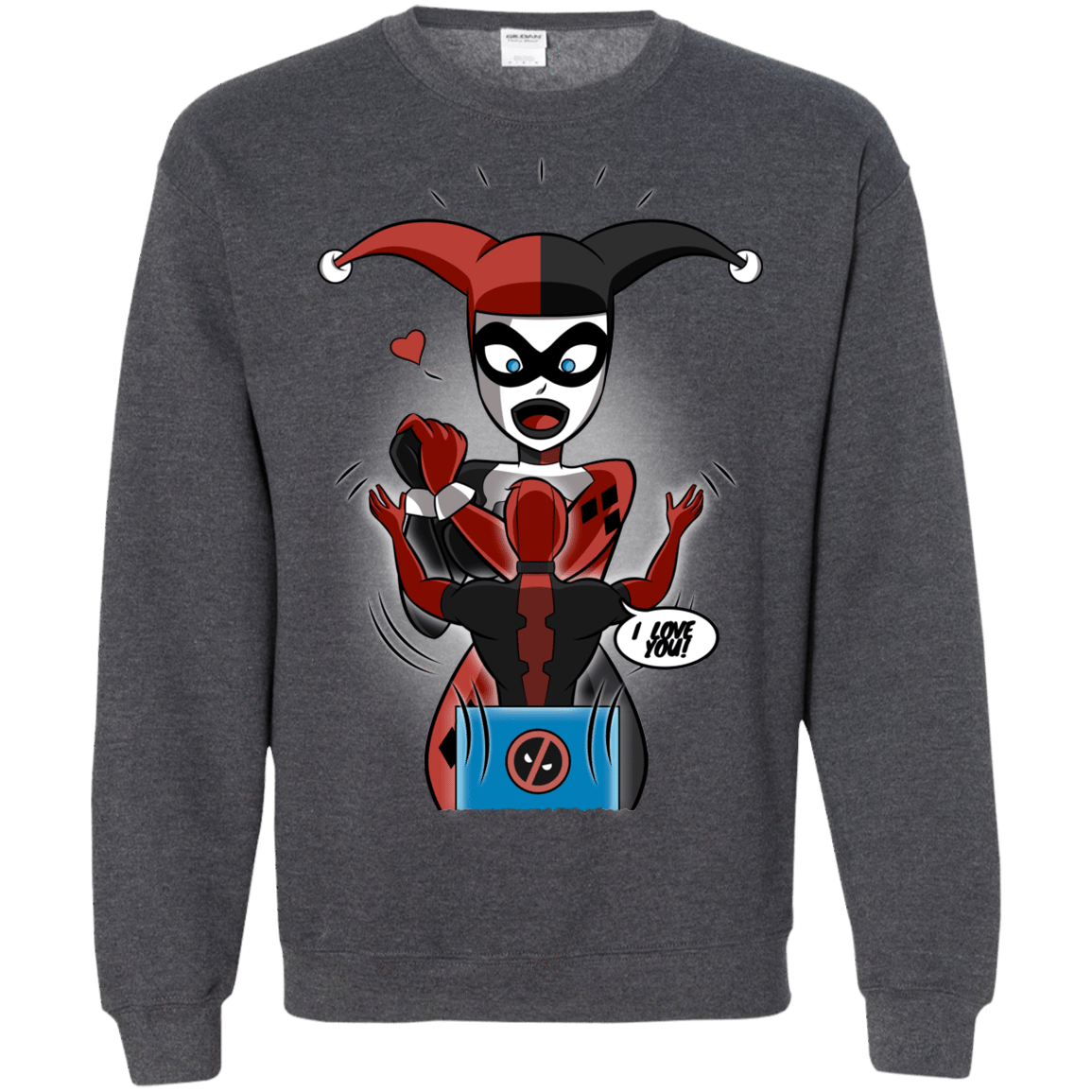 Sweatshirts Dark Heather / S Harley & Pool Crewneck Sweatshirt