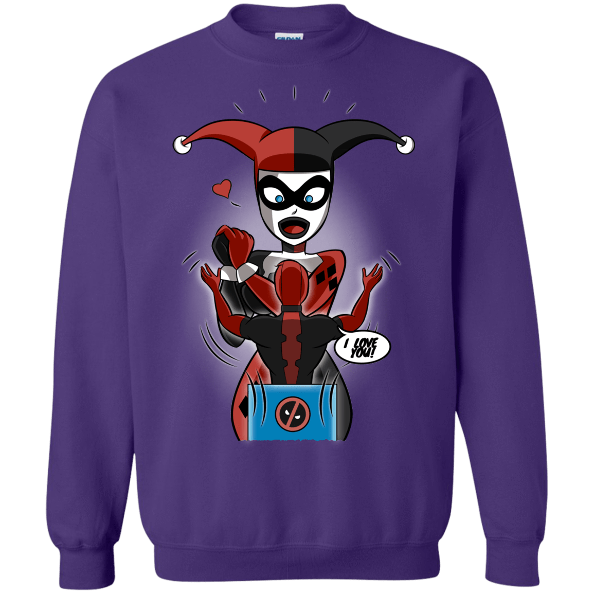 Sweatshirts Purple / S Harley & Pool Crewneck Sweatshirt