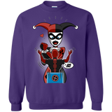 Sweatshirts Purple / S Harley & Pool Crewneck Sweatshirt