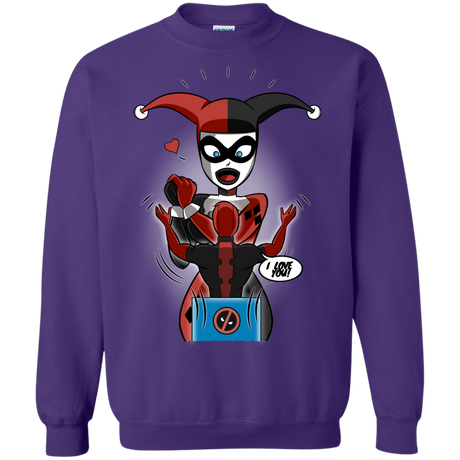 Sweatshirts Purple / S Harley & Pool Crewneck Sweatshirt