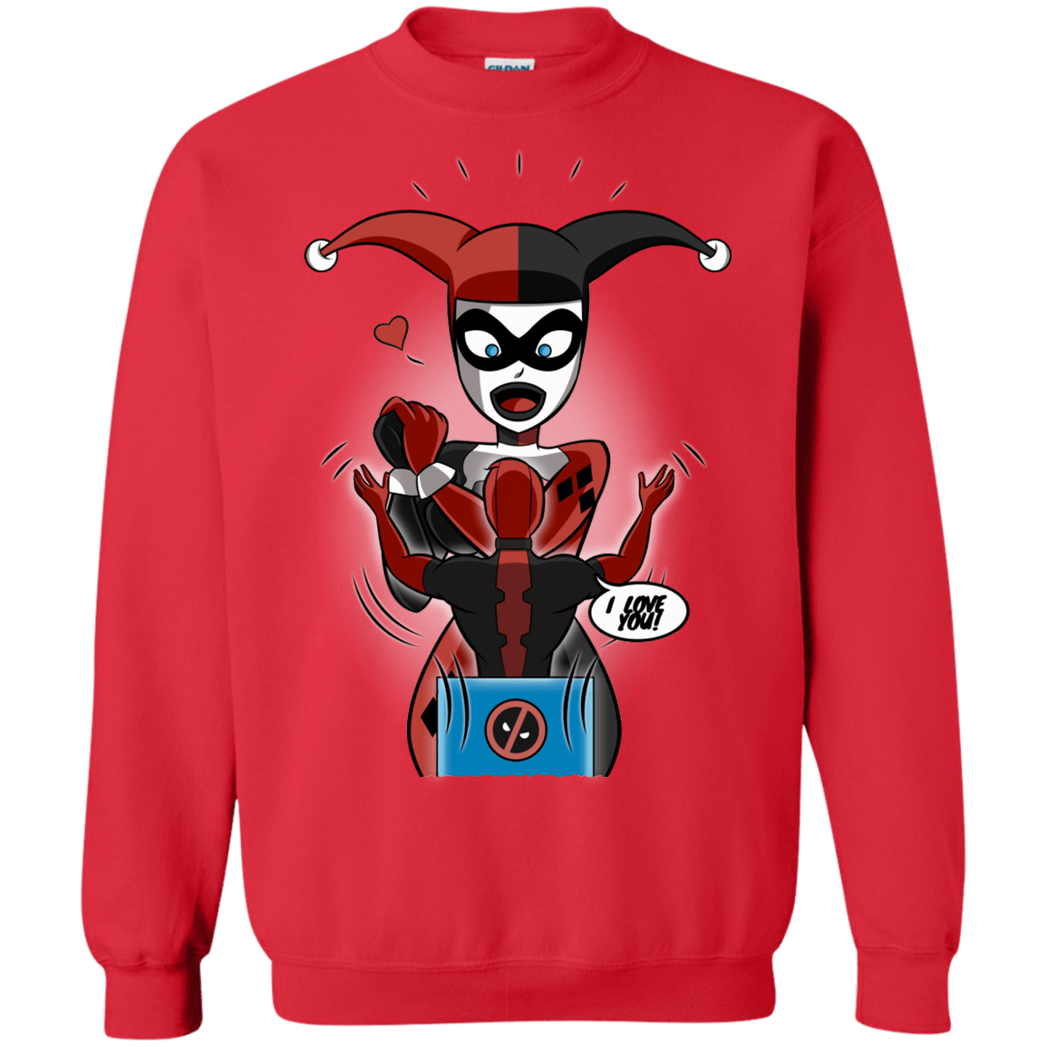 Sweatshirts Red / S Harley & Pool Crewneck Sweatshirt