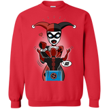 Sweatshirts Red / S Harley & Pool Crewneck Sweatshirt