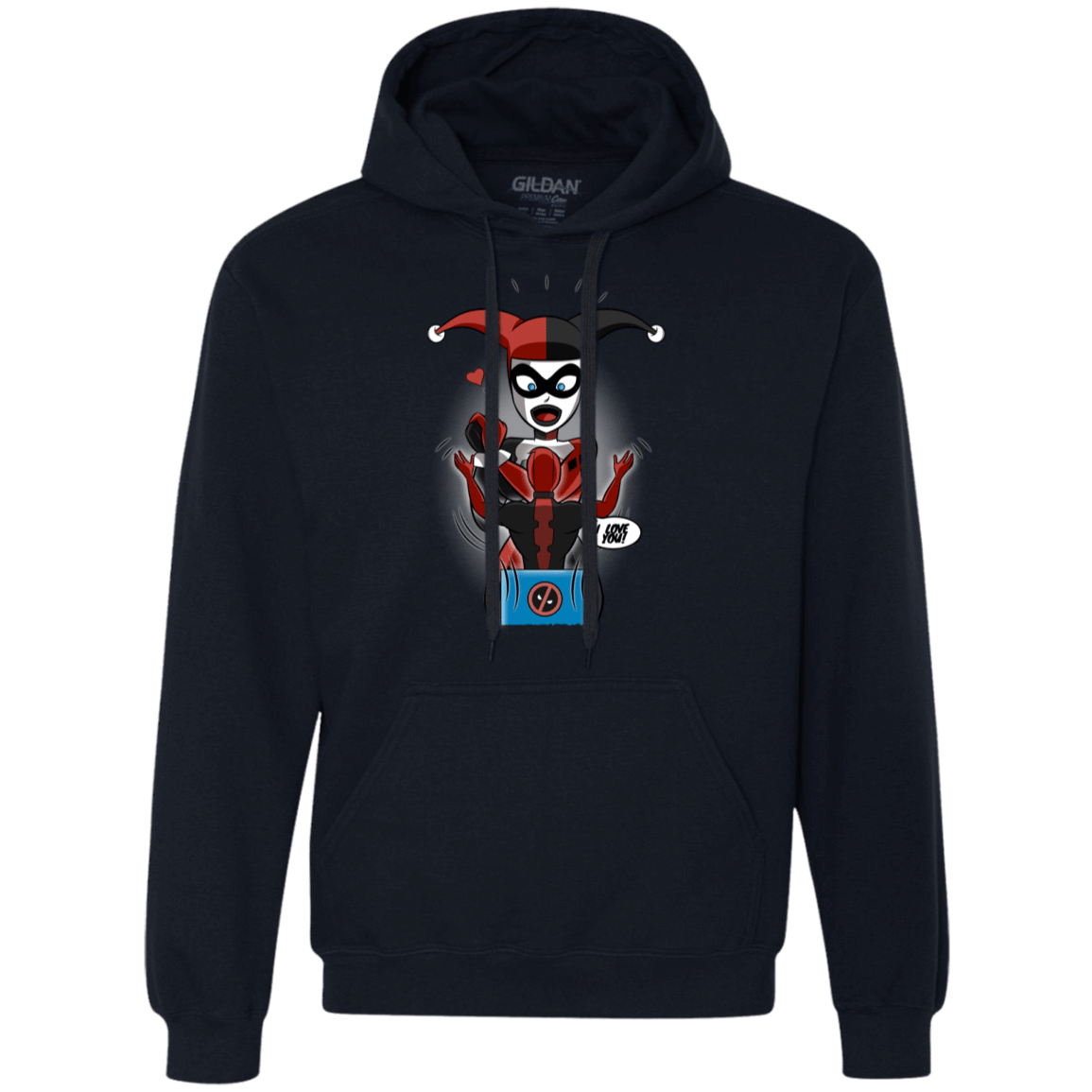 Sweatshirts Navy / S Harley & Pool Premium Fleece Hoodie