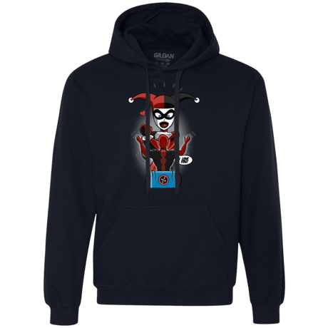 Sweatshirts Navy / S Harley & Pool Premium Fleece Hoodie