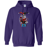 Sweatshirts Purple / S Harley & Pool Pullover Hoodie