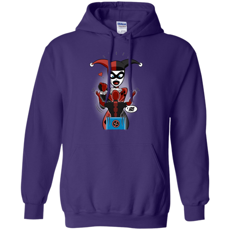 Sweatshirts Purple / S Harley & Pool Pullover Hoodie