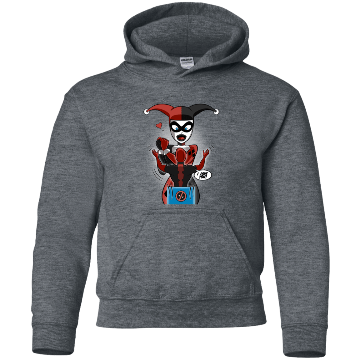 Sweatshirts Dark Heather / YS Harley & Pool Youth Hoodie