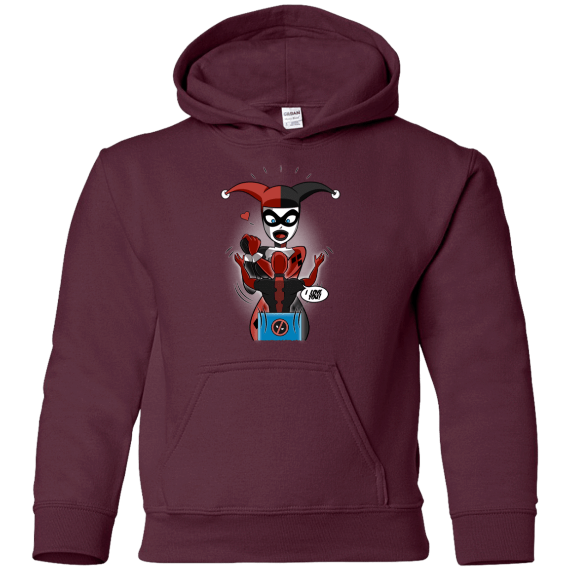 Sweatshirts Maroon / YS Harley & Pool Youth Hoodie