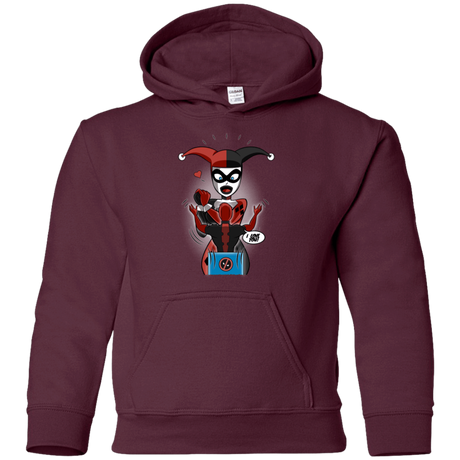 Sweatshirts Maroon / YS Harley & Pool Youth Hoodie