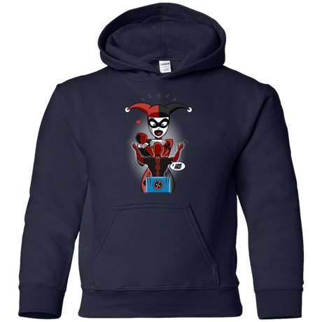 Sweatshirts Navy / YS Harley & Pool Youth Hoodie