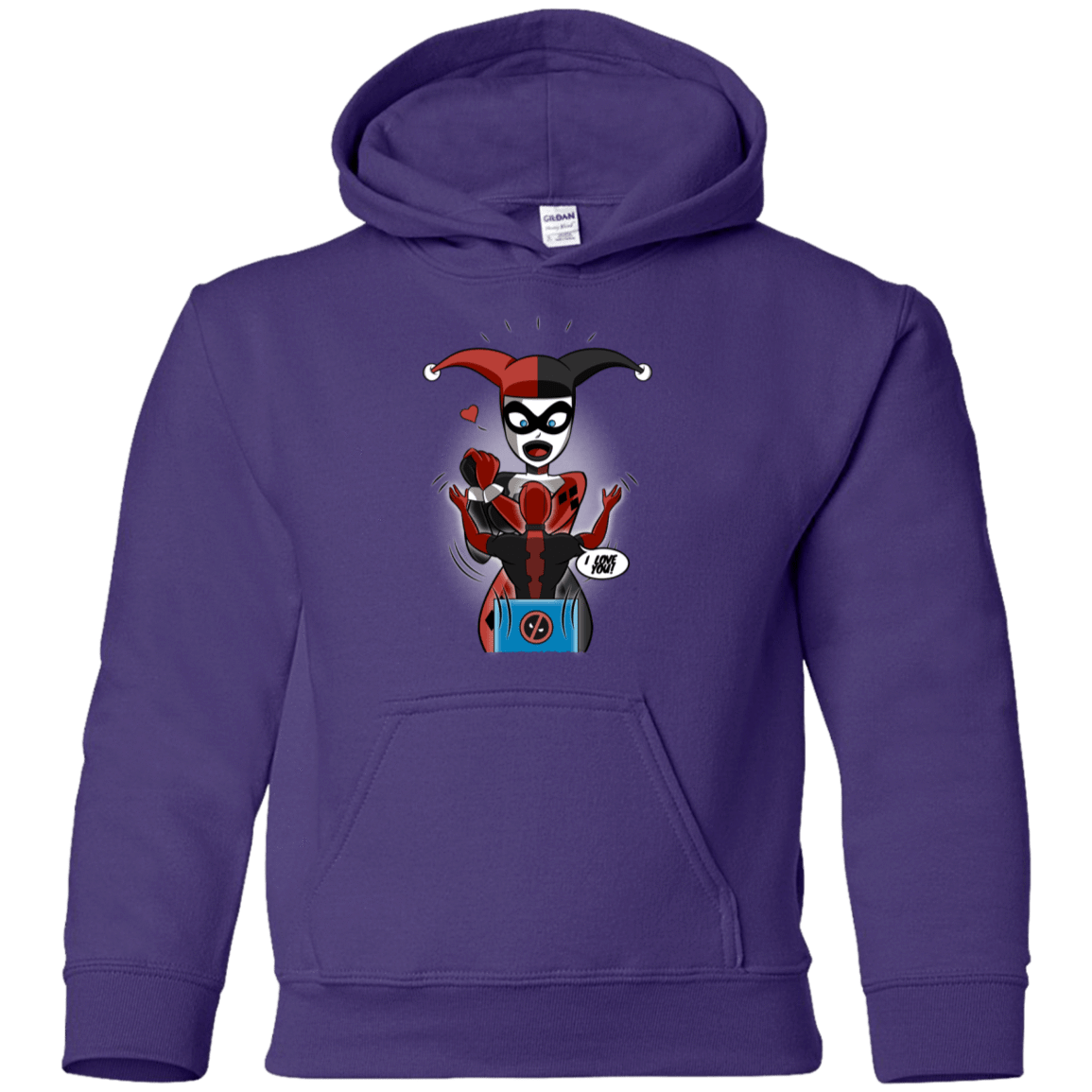 Sweatshirts Purple / YS Harley & Pool Youth Hoodie