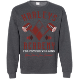 Sweatshirts Dark Heather / Small Harley's Academy Crewneck Sweatshirt