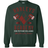 Sweatshirts Forest Green / Small Harley's Academy Crewneck Sweatshirt