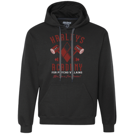 Sweatshirts Black / Small Harley's Academy Premium Fleece Hoodie
