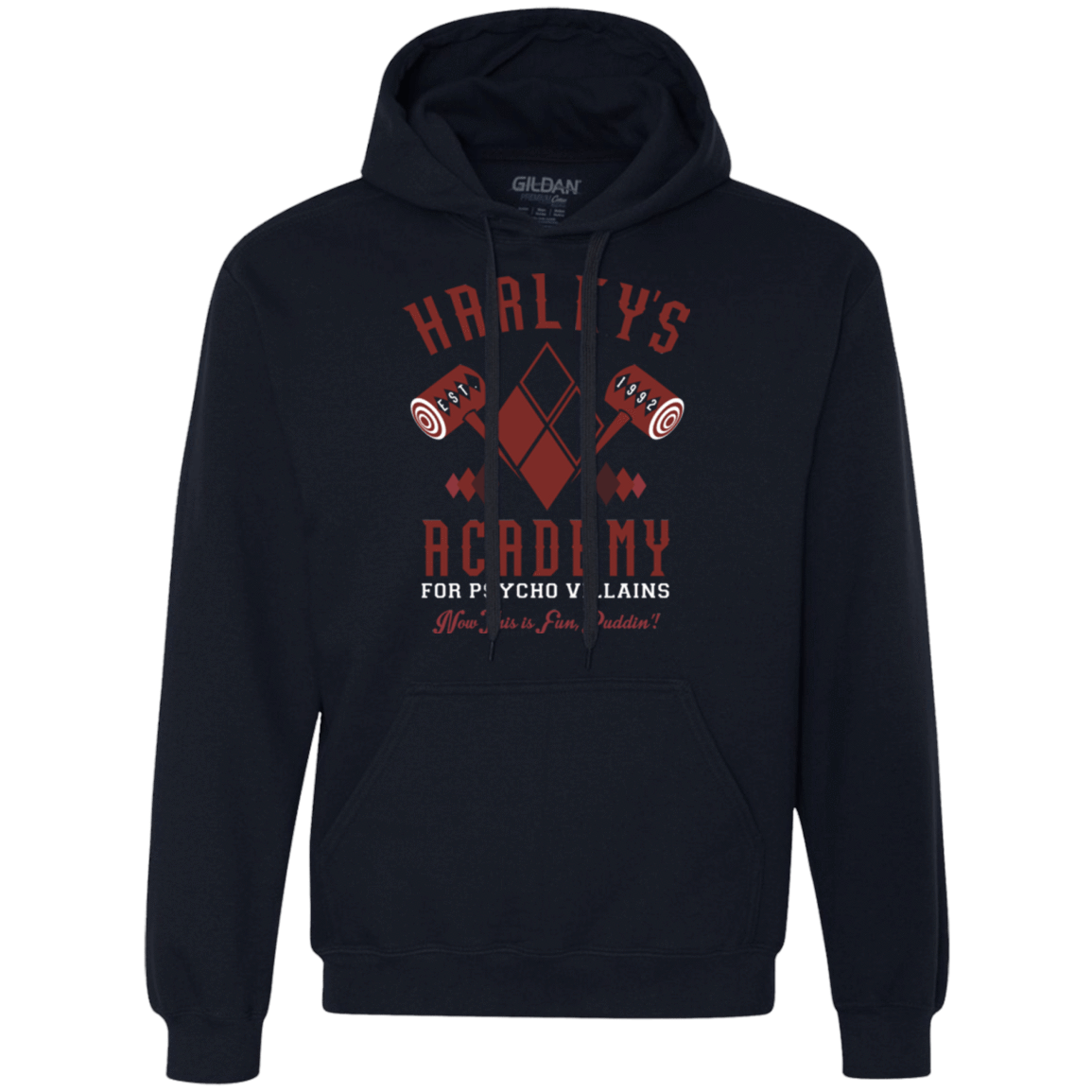 Sweatshirts Navy / Small Harley's Academy Premium Fleece Hoodie