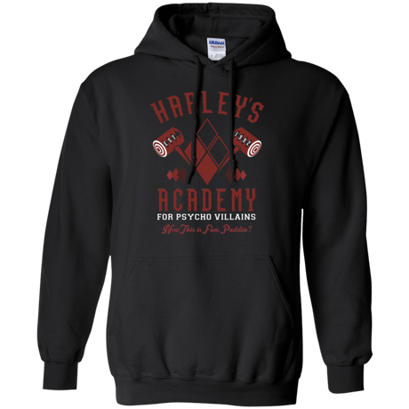 Sweatshirts Black / Small Harley's Academy Pullover Hoodie