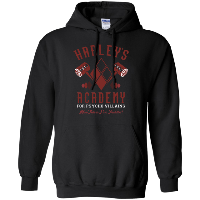 Sweatshirts Black / Small Harley's Academy Pullover Hoodie