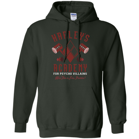Sweatshirts Forest Green / Small Harley's Academy Pullover Hoodie