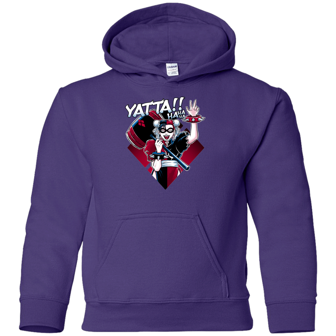 Sweatshirts Purple / YS Harley Yatta Youth Hoodie